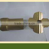 11 Degree Tapered Cross Bit, Hex19/ Hex22/ Hex25 Tapered Rod Bit