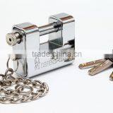 Heavy Type Kaba Key With Steel Chain Amour Plated Rectangular Padlock thumbnail-3