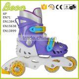 Wholesale Adjustable Plastic Pvc Wheel 3 Wheel Roller Quad Skate thumbnail-1