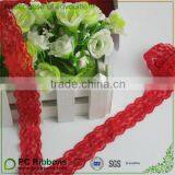 1" Red Elastic Trim, DIY Headband thumbnail-2