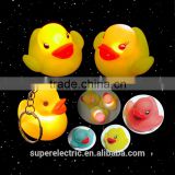 New design factory direct supply kids toy led eco-friendly duck led light toy