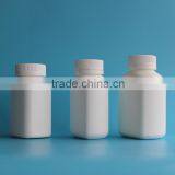 Hot sale Plastic PE rectangle pharmaceutical capsule bottle