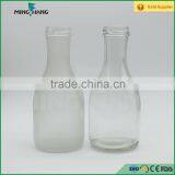 300ml Frosted Glass Juice Bottle,beverage Glass Bottle With Screw Cap thumbnail-2