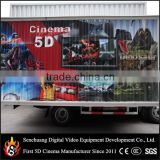 Digital control system convenient truck mobile 5D cinema
