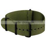 Infantry Military Sport Black Rings NATO Nylon Watch Strap thumbnail-4