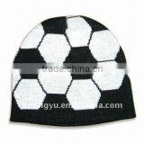 Custom Adult Soccer Ball Knit Hat
