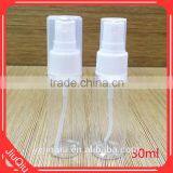 30ml clear plastic atomizer spray bottles for sale