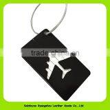 16030 Custom Braned Teco-friendly Travel Hotel Gifts Brown Leather Airport Luggage Tag thumbnail-3
