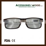 Quality square opticals wooden glasses for student