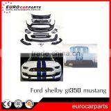 Hot sale !!!For-d shelby gt350 mustang eurocar style 2016y PP material body kits