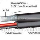 YYX Siamese Cable RG6 With Power Conductor cu Ccs al Foil Braid thumbnail-3
