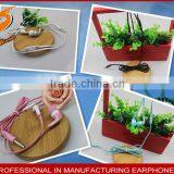 Flat Cable Earphone.Fashionable Earphone,Colorful Earphones ,Earphones China Wholesale thumbnail-5