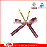 Ribbon Bow With Wire Twist Tie/ribbon Bow Pre-made Bow for Wine Bottle thumbnail-1