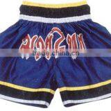 Silk Boxing Shorts, High Quality Boxing Shorts,Custom Logo Fighting Shorts, Thai Kickboxing Shorts thumbnail-1