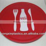 Round Plastic Food Tray,plastic Tray