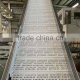 Food Grade Modular Belt With Baffle Climbing Conveyor for Vegetables thumbnail-2