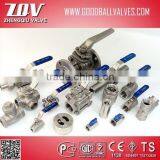 3pc ISO5211 Mounting Pad Ball Valve 1000PSI PN64 thumbnail-1