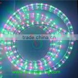 LED Rainbow Rope Light Flat Three Wire Rope Lighting for Outdoor Decoration thumbnail-5