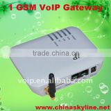 Built-in encryption 1 SIM Card GSM to VoIP Gateway