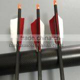 Wholesale Archery Carbon Fiber Shaft Arrows 31" Length Hunting Carbon Arrows With 5" Real Turkey Feather thumbnail-3