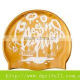 Comfortable Silicone Swimming Cap for Promotion