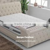 French style elegant latest double bed full size bed on sale