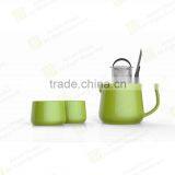 2015 Original Design ZAKKA Colorful Combo Ceramic Teapot With Infuser thumbnail-3