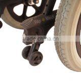 TOPMEDI Kids / Children Red Color High Backrest Manual Children Wheelchair thumbnail-5