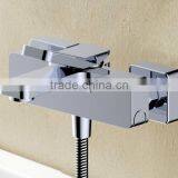 Single Handle Chrome Finish Bath Shower Mixer thumbnail-6
