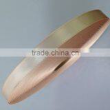 Hot Sale Anti-counterfeiting Ribbon, 100% Polyester Satin Ribbon Double Faced Woven