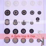 Round Shape 4 Holes Buttons for Garment Resin Materials thumbnail-2
