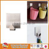 stainless steel adhesive metal hook/stainless steel wall hook