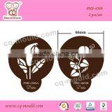 Fondant Spray Cookie and Coffee Stencils