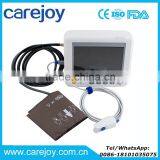 Carejoy New 7 Inch Patient Monitor 6 Parameter Optional ETCO2,Infant Spo2 Sensor RPM-9000F