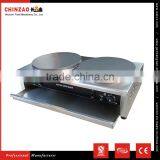 Commercial Electric Double Crepe Maker Pancake Making Machine thumbnail-2