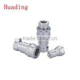 Close Type Hydraulic Quick Coupling (Stainless Steel ) Npt Thread thumbnail-1
