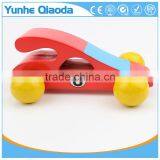 Red Color Classic Race Car Toy for Kids,Education City Games Wooden Car Model Toy thumbnail-4