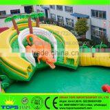 Rectangular Above Ground Swimming Pool Dinosaur Inflatable thumbnail-6