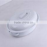 Faster Distributes Heat Enamel Industrial Chicken Roaster Pan thumbnail-6