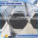 140*1.0mm 60-80GSM Znic Coating Pre Galvanising gi Pipe thumbnail-1