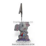 Cute Resin Grey Elephant Shaped Paper Clip thumbnail-4