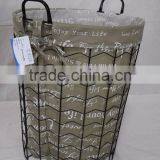 Cheap Livingroom Stainless Wire Laundry Basket Steel Wire Laundry Basket thumbnail-1