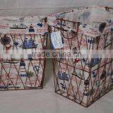 Cheap Livingroom Stainless Wire Laundry Basket Steel Wire Laundry Basket thumbnail-2