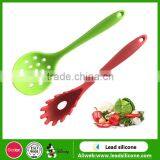 9PCs Red Silicon Kitchen Cooking Utensil Tool Set, Hi-heat Cooking thumbnail-3