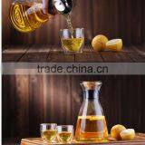 50oz Haonai Heat Resistance Borosilicate Glass Teapot With Stainless Lid Glass Jar thumbnail-2