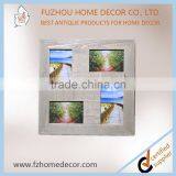 2017 Hot Sell Vintage Wooden Resin Photo Frame With Multi Opening for Family thumbnail-4