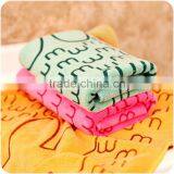 Q085 Fiber Hair Shower Face Towel thumbnail-2