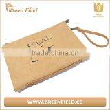 Washable Kraft Paper Clutch Bag Handbag thumbnail-4