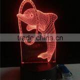 Promotional Small Animal Dolphin Shape Decoration LED Baby Night Light thumbnail-5