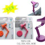 Plastic Mini Led Flexible Book Light With Clip Reading Light